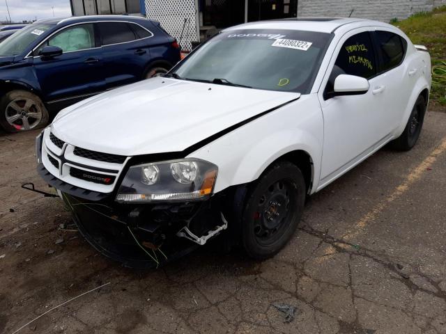 Photo 2 from auction – 2013 DODGE AVENGER SX with VIN 1C3CDZCB6DN594545