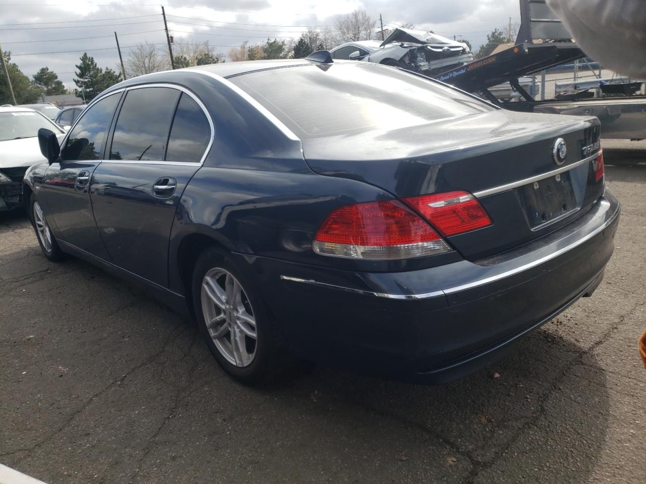 Photo 3 from auction – 2006 BMW 750 LI with VIN WBAHN83546DT61580