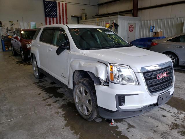 GMC TERRAIN SL 2017 with VIN 2GKALMEK7H6284649 - Photo from auction