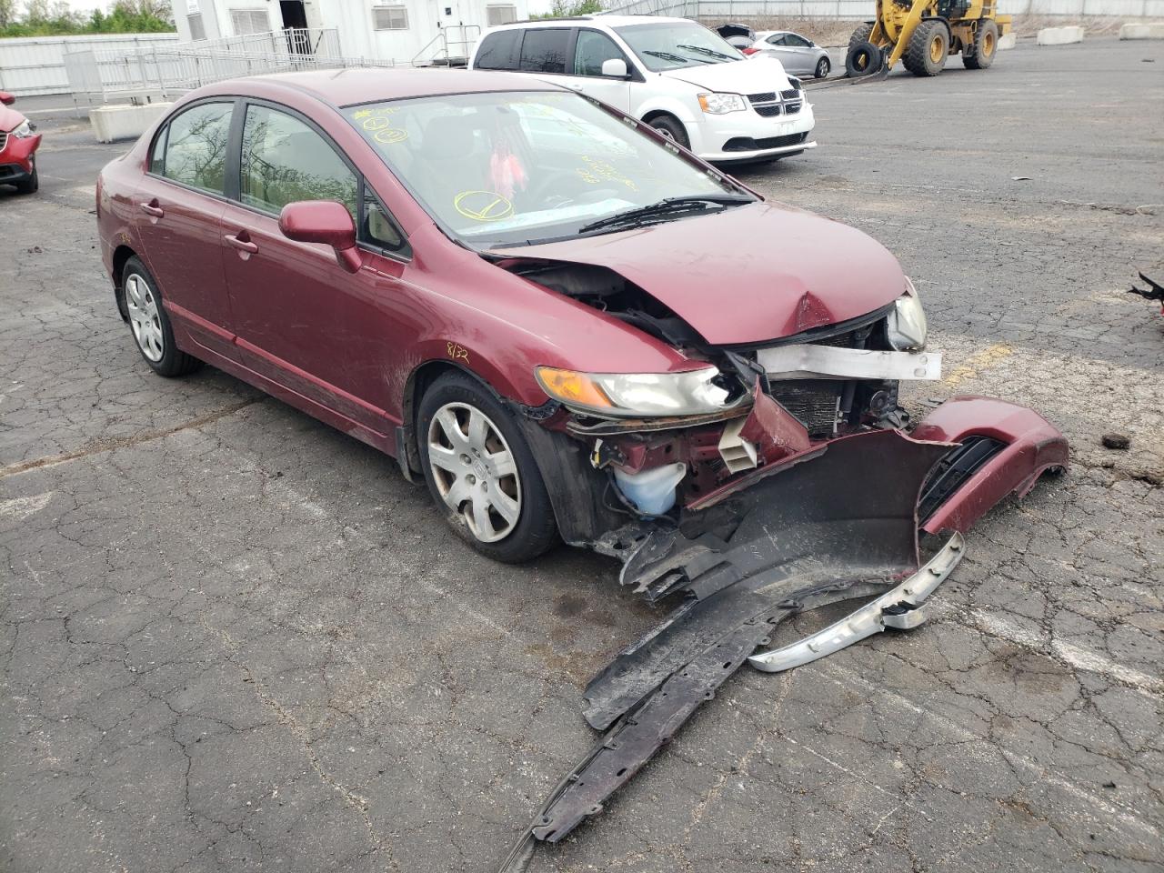 HONDA CIVIC LX 2007 with VIN 1HGFA16567L062528 - Photo from auction