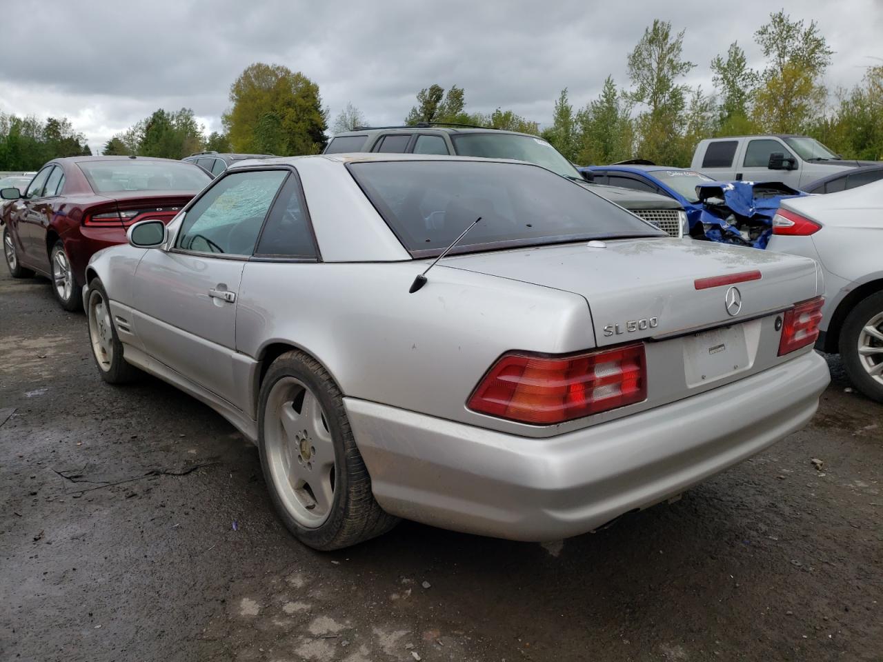 Photo 3 from auction – 2001 MERCEDES-BENZ SL 500 with VIN WDBFA68F01F196411
