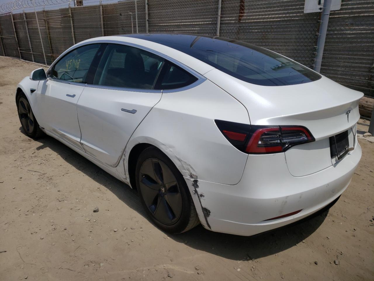 Photo 3 from auction – 2019 TESLA MODEL 3 with VIN 5YJ3E1EB5KF387924