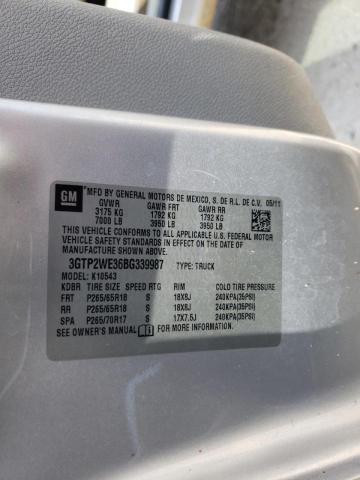 Photo 10 from auction – 2011 GMC SIERRA K15 with VIN 3GTP2WE36BG339987