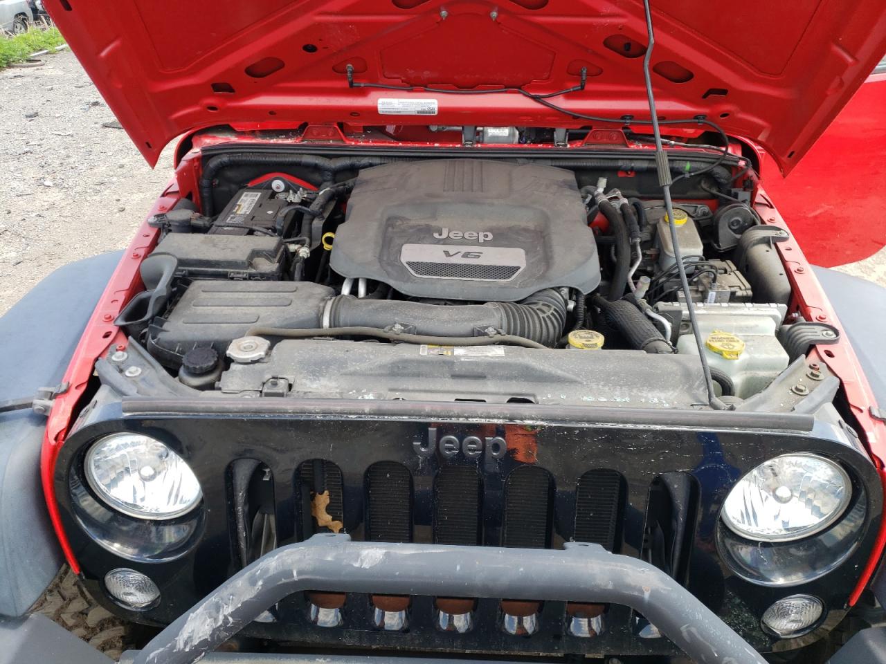 Photo 7 from auction – 2015 JEEP WRANGLER S with VIN 1C4AJWAG3FL723753