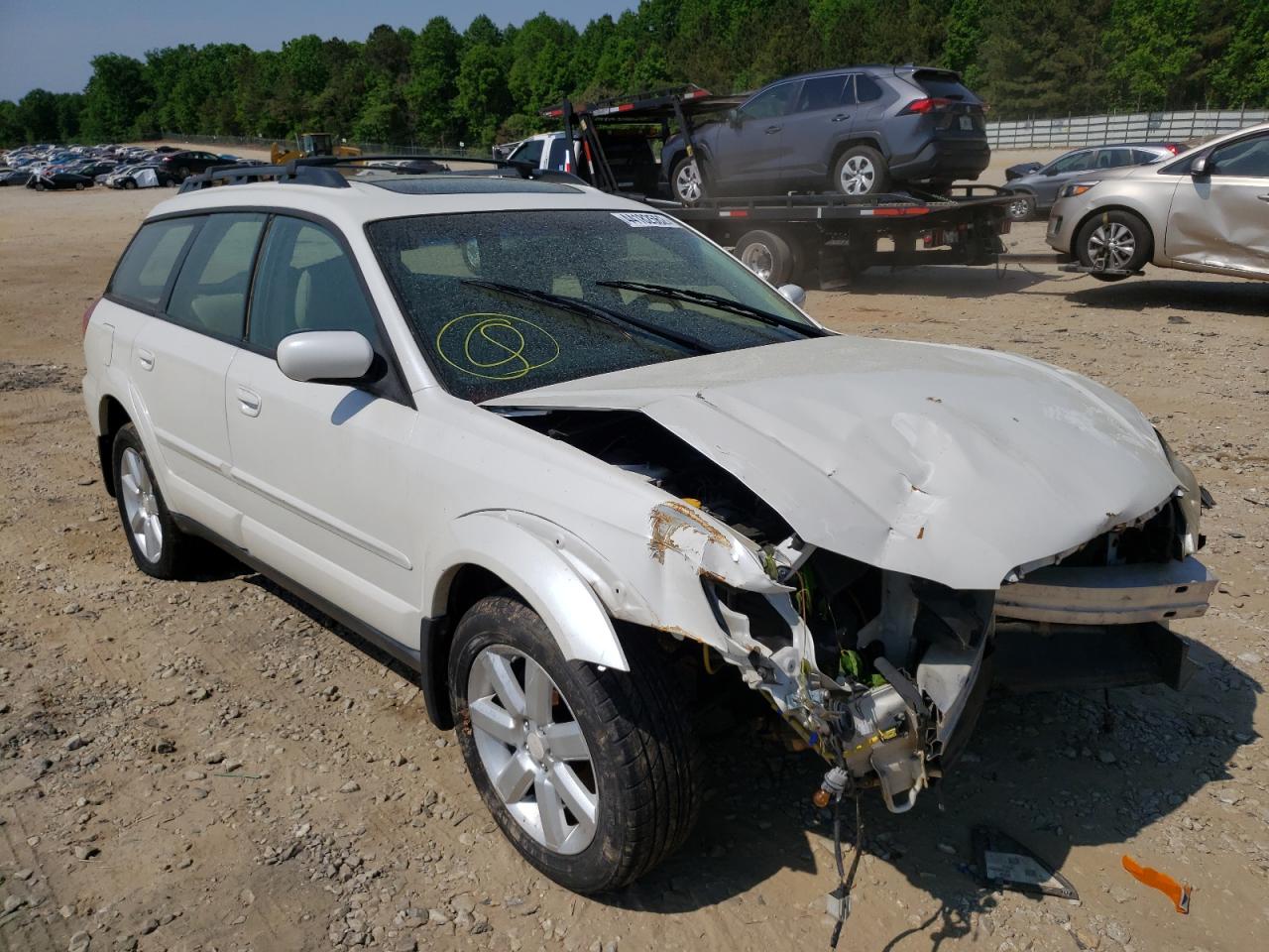 SUBARU OUTBACK 2. 2008 with VIN 4S4BP62C987303095 - Photo from auction