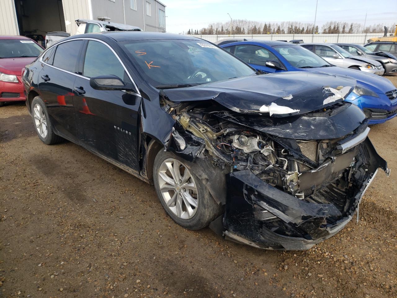 CHEVROLET MALIBU LT 2019 with VIN 1G1ZD5ST6KF104873 - Photo from auction