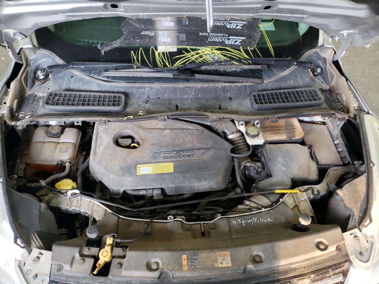 Photo 7 from auction – 2013 FORD ESCAPE SEL with VIN 1FMCU0HX6DUB79593