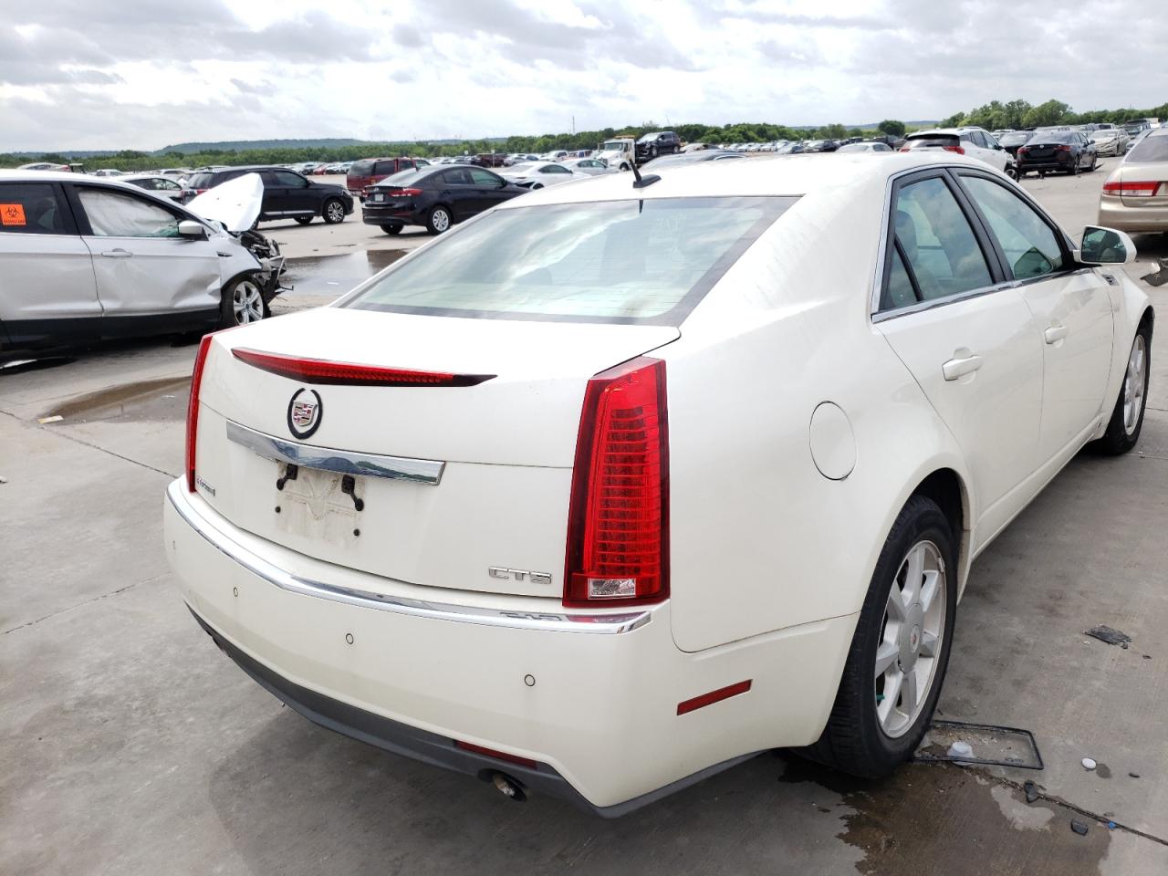Photo 4 from auction – 2008 CADILLAC CTS HI FEA with VIN 1G6DP57V280110767