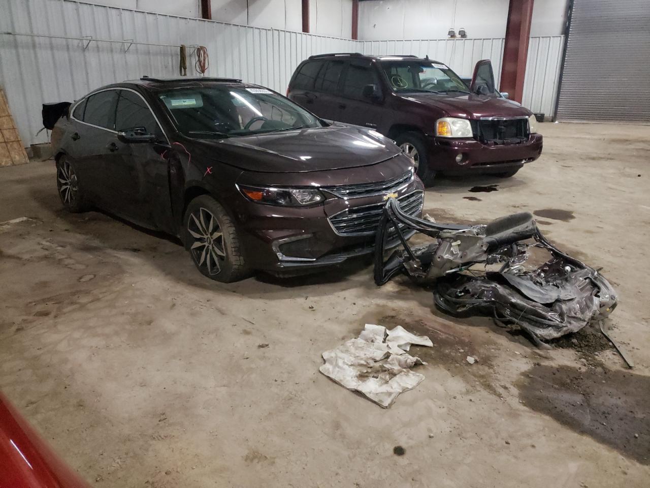 CHEVROLET MALIBU LT 2016 with VIN 1G1ZE5ST8GF339490 - Photo from auction