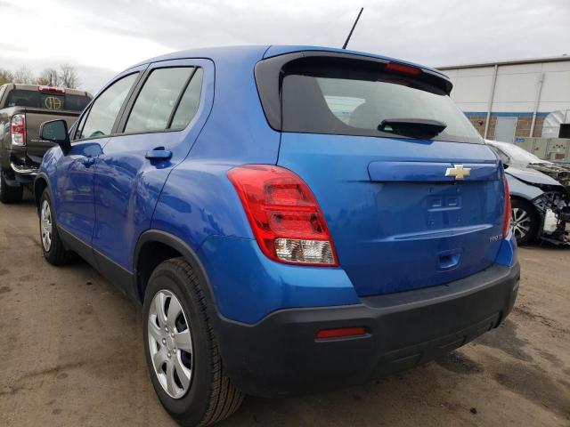 Photo 3 from auction – 2015 CHEVROLET TRAX LS with VIN KL7CJKSB1FB213831