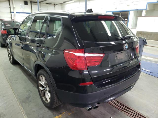 Photo 3 from auction – 2012 BMW X3 XDRIVE3 with VIN 5UXWX7C51CL737165
