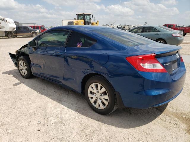 Photo 3 from auction – 2012 HONDA CIVIC LX with VIN 2HGFG3B57CH548448