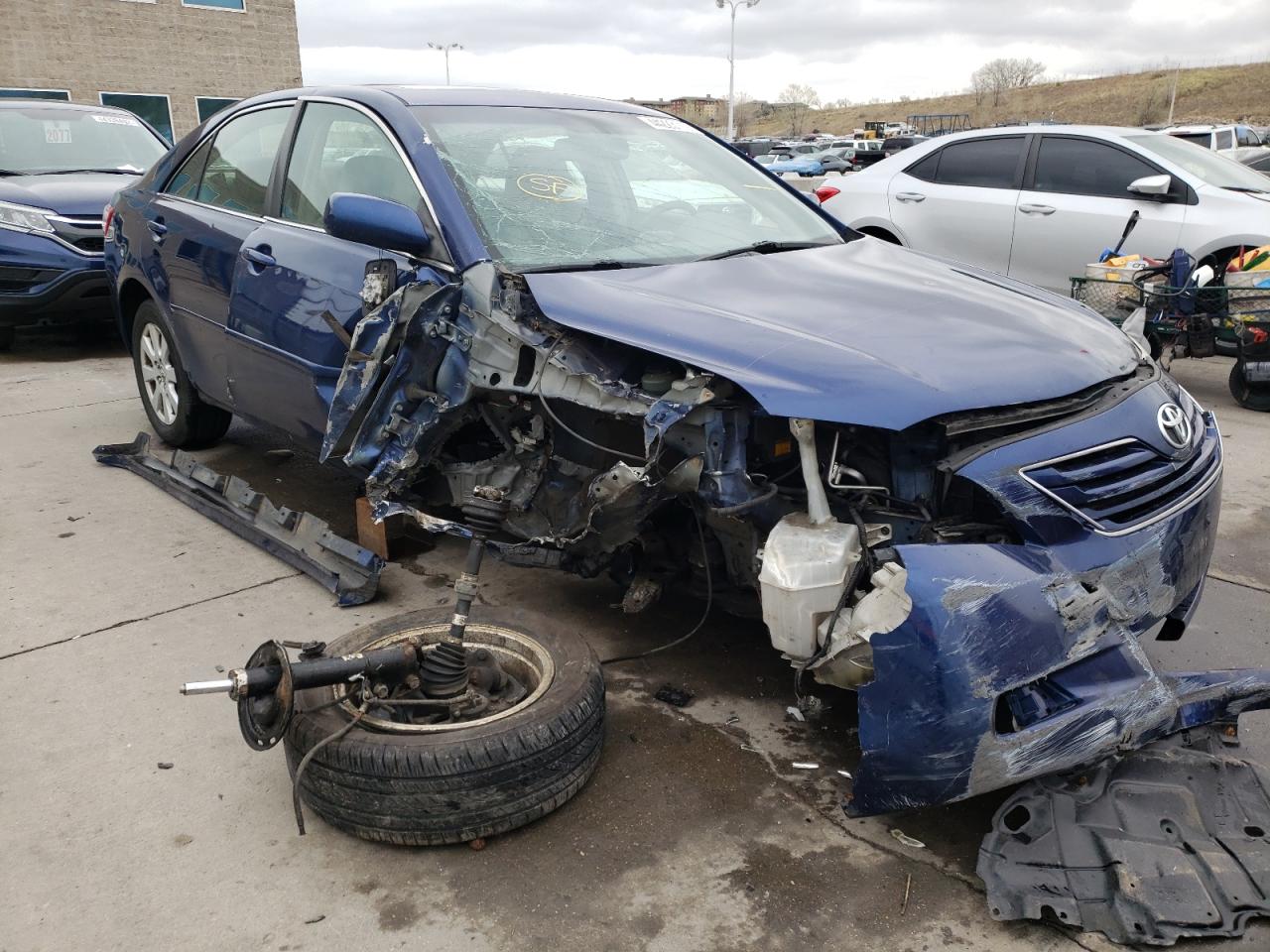 TOYOTA CAMRY LE 2007 with VIN JTNBK46K873019029 - Photo from auction