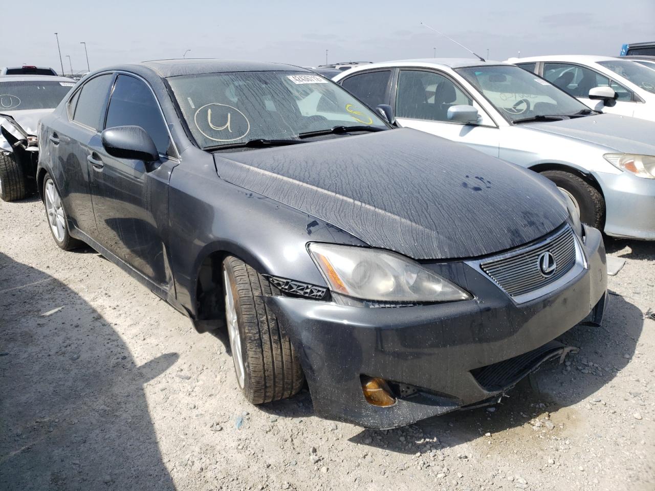 LEXUS IS 250 2007 with VIN JTHBK262X72052238 - Photo from auction