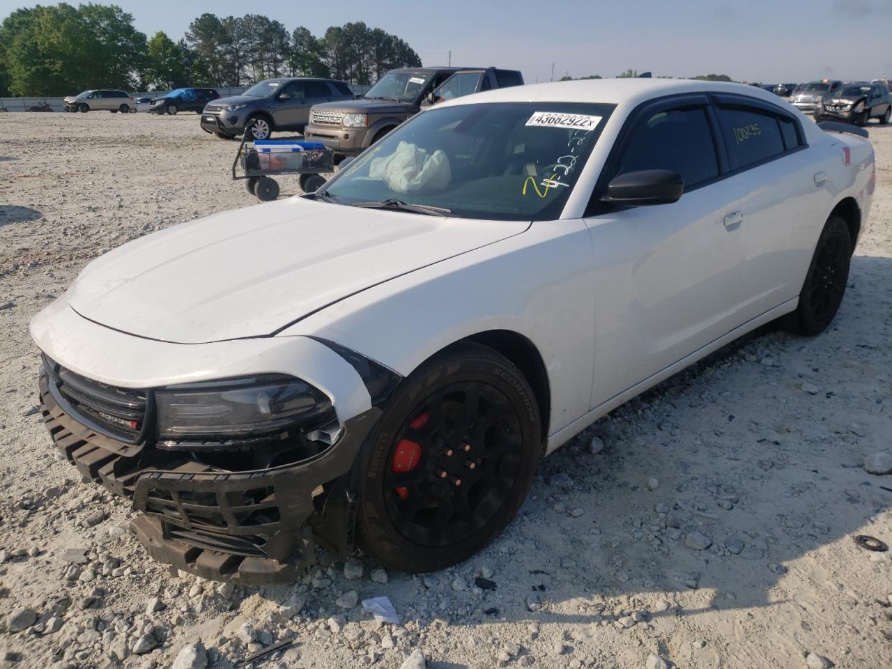 Photo 2 from auction – 2016 DODGE CHARGER SX with VIN 2C3CDXJG6GH167205