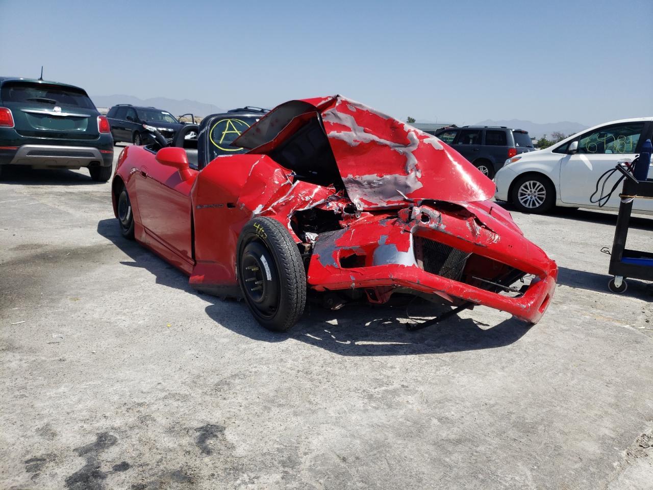 HONDA S2000 2001 with VIN JHMAP114X1T001386 - Photo from auction
