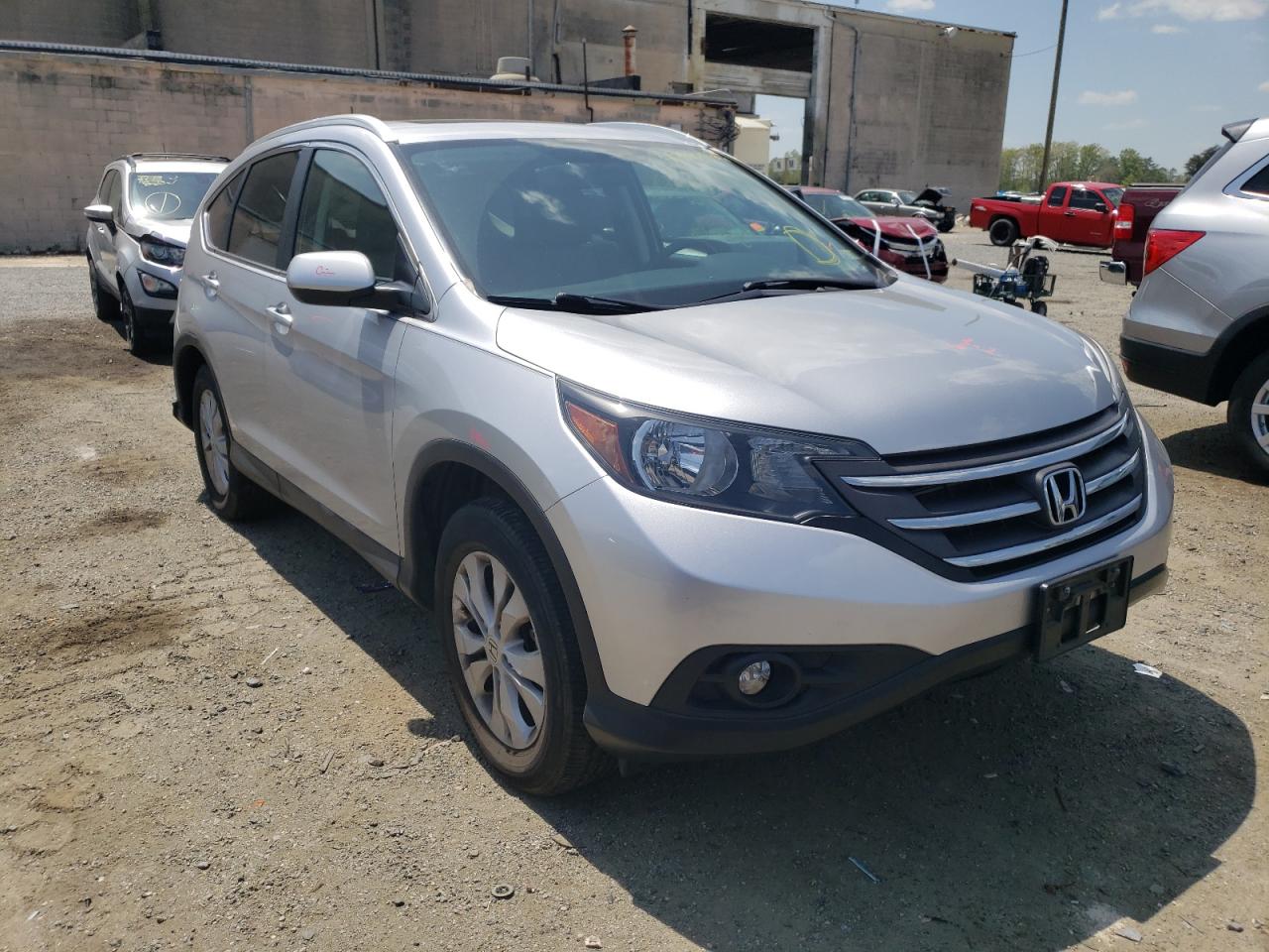 Photo 1 from auction – 2014 HONDA CR-V EXL with VIN 2HKRM4H79EH672606