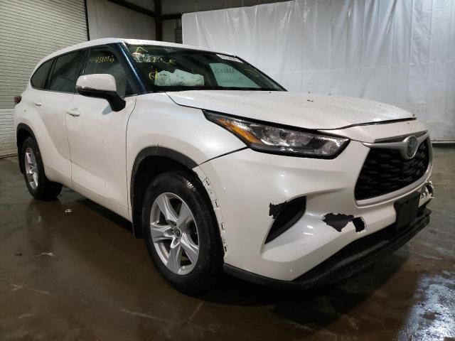 TOYOTA HIGHLANDER 2020 with VIN 5TDCZRBH3LS024370 - Photo from auction