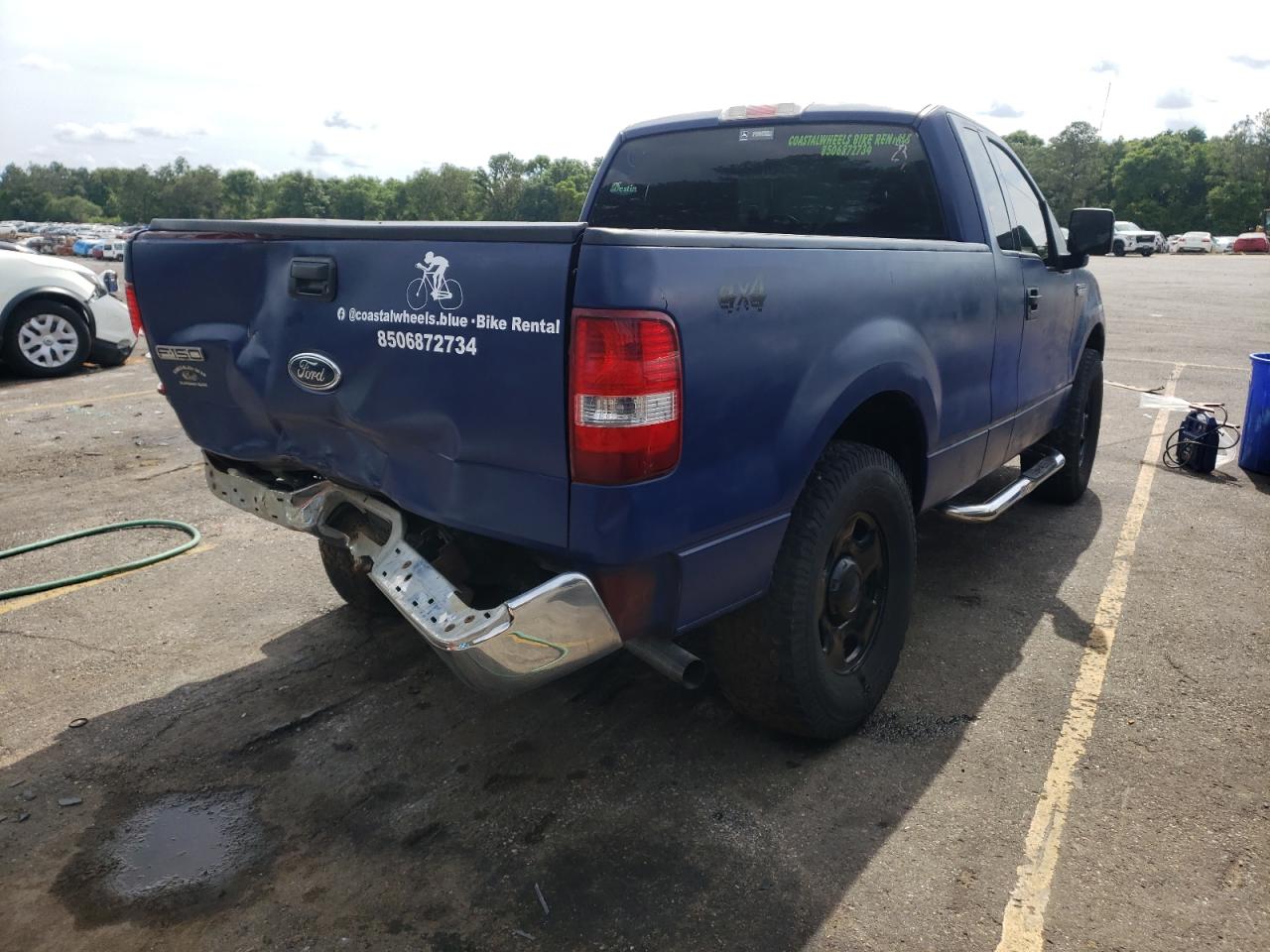 Photo 4 from auction – 2004 FORD F150 with VIN 1FTRF14W54NB59258