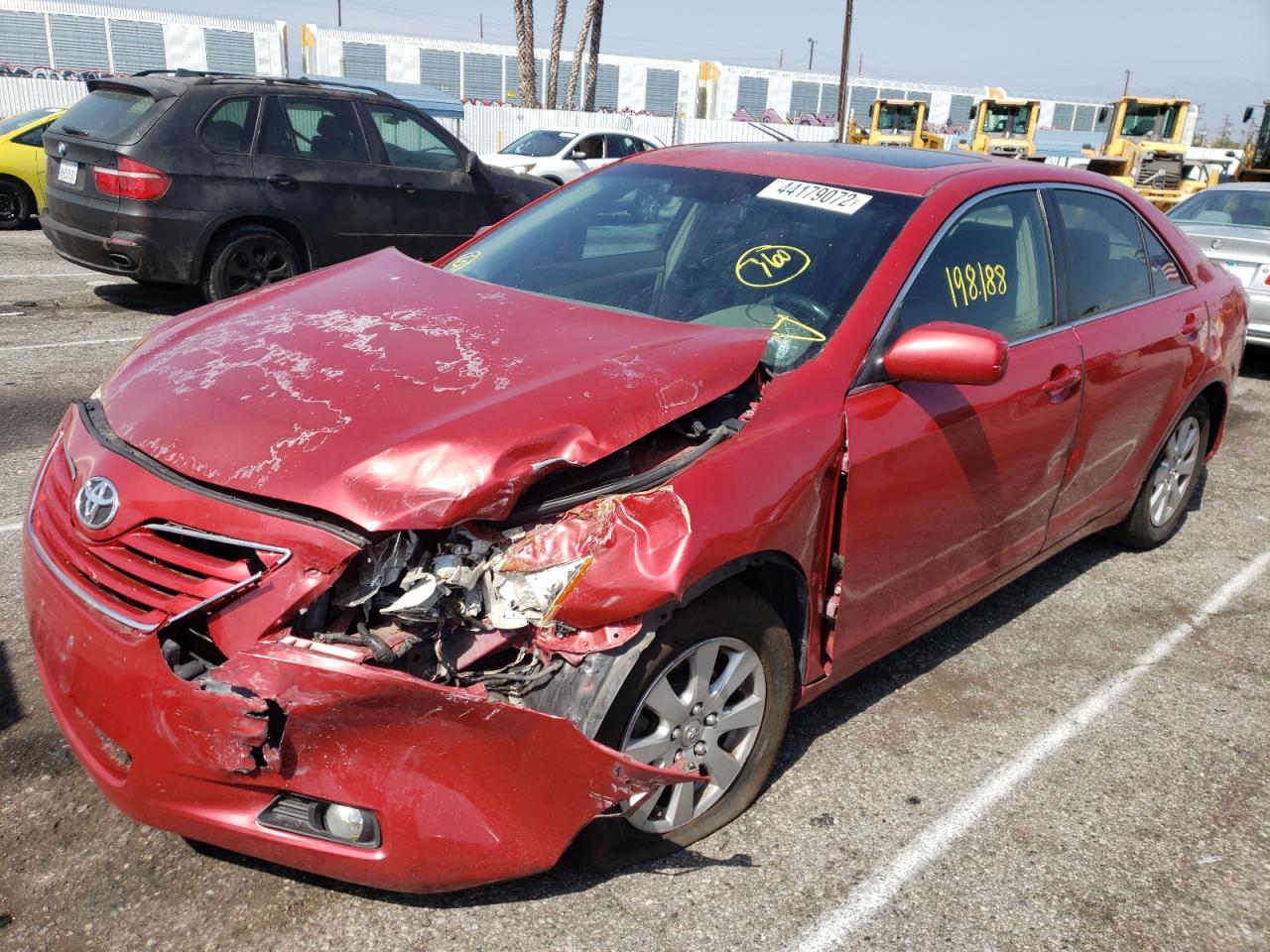 Photo 2 from auction – 2007 TOYOTA CAMRY CE with VIN 4T1BE46K67U136710