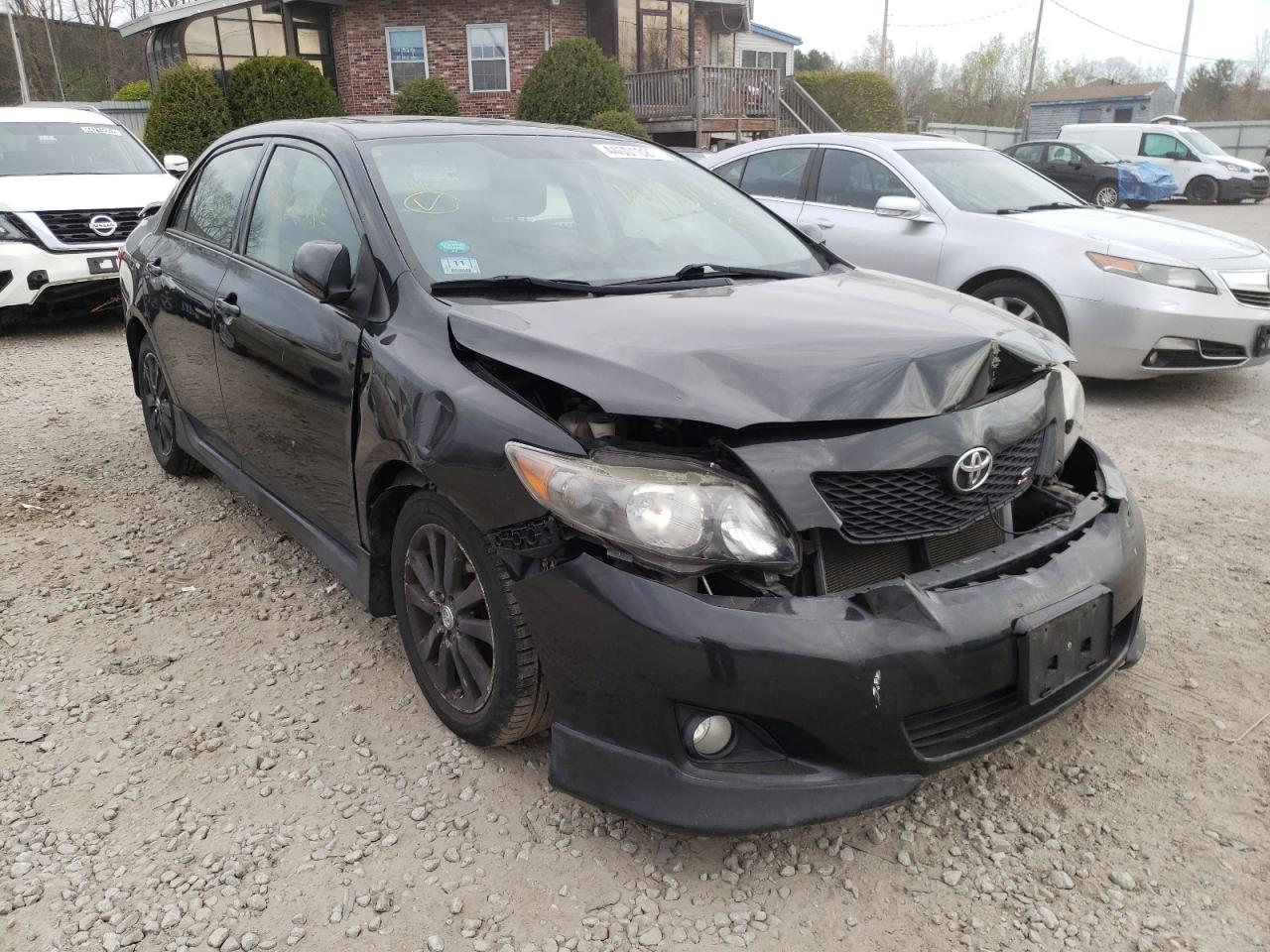 TOYOTA COROLLA BA 2009 with VIN 2T1BU40E49C108804 - Photo from auction