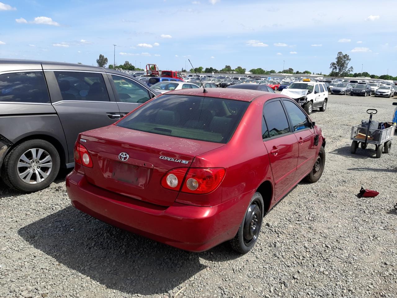 Zdjęcie 4 z aukcji – 2007 TOYOTA COROLLA CE z VIN JTDBR32E870131213