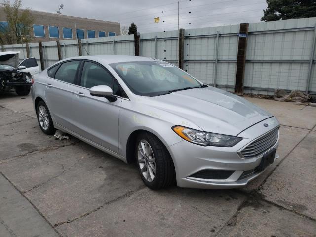 FORD FUSION SE 2017 with VIN 3FA6P0HD0HR276094 - Photo from auction