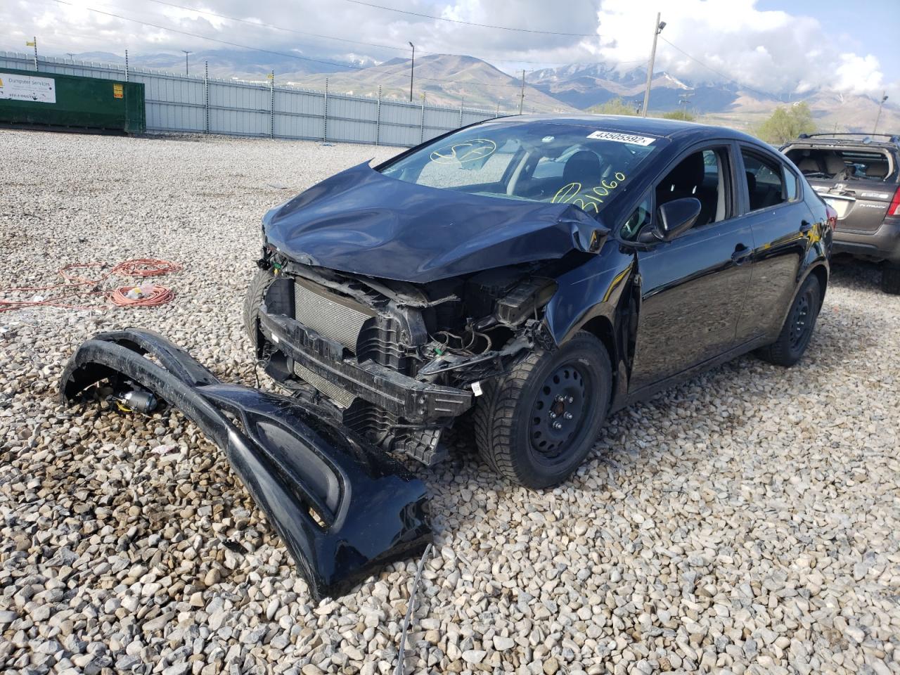 Photo 2 from auction – 2016 KIA FORTE LX with VIN KNAFK4A64G5617006