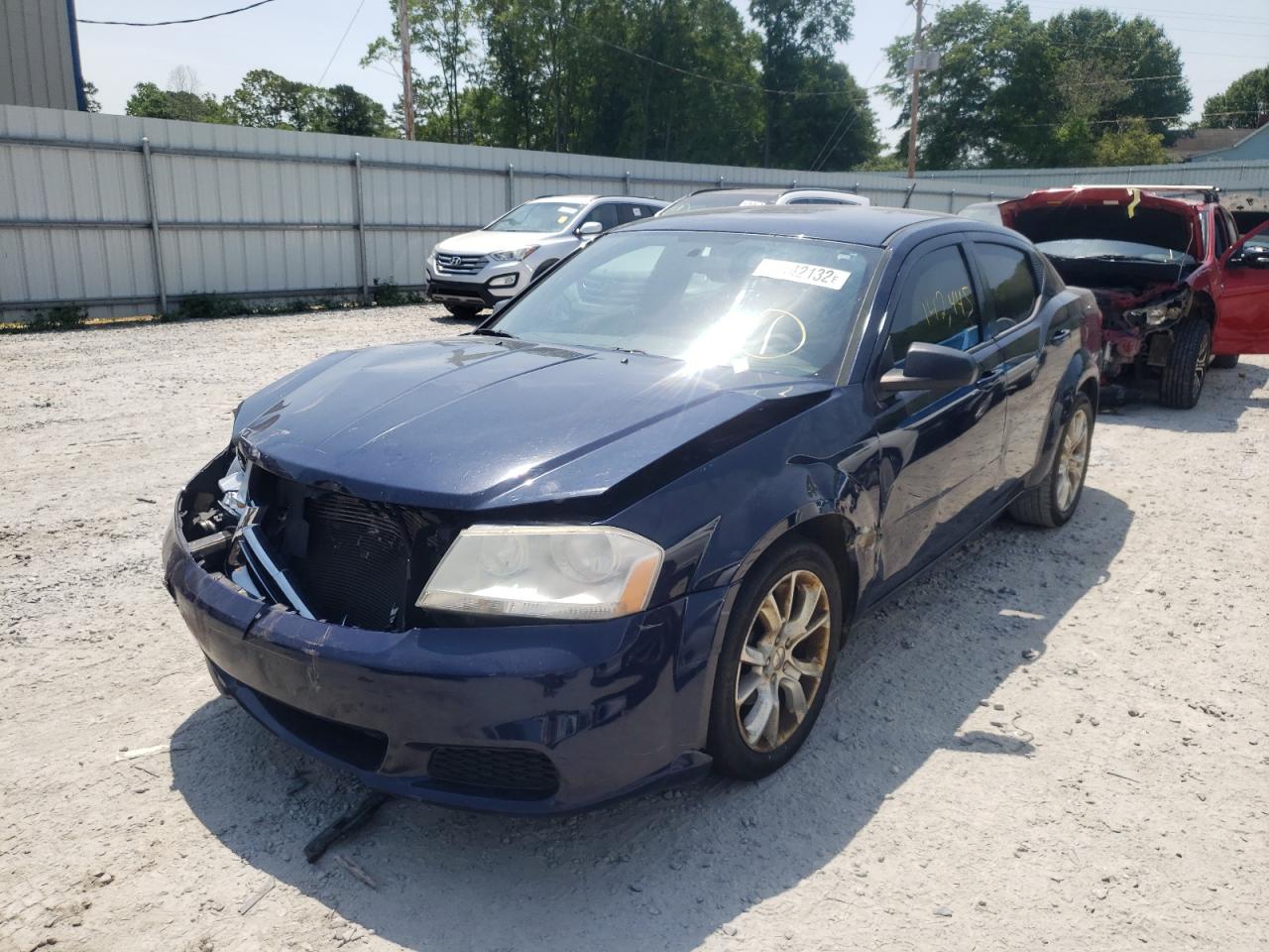 Photo 2 from auction – 2013 DODGE AVENGER SE with VIN 1C3CDZAB7DN667070