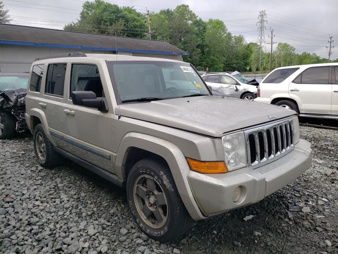 JEEP COMMANDER 2008 with VIN 1J8HG48K78C134048 - Photo from auction