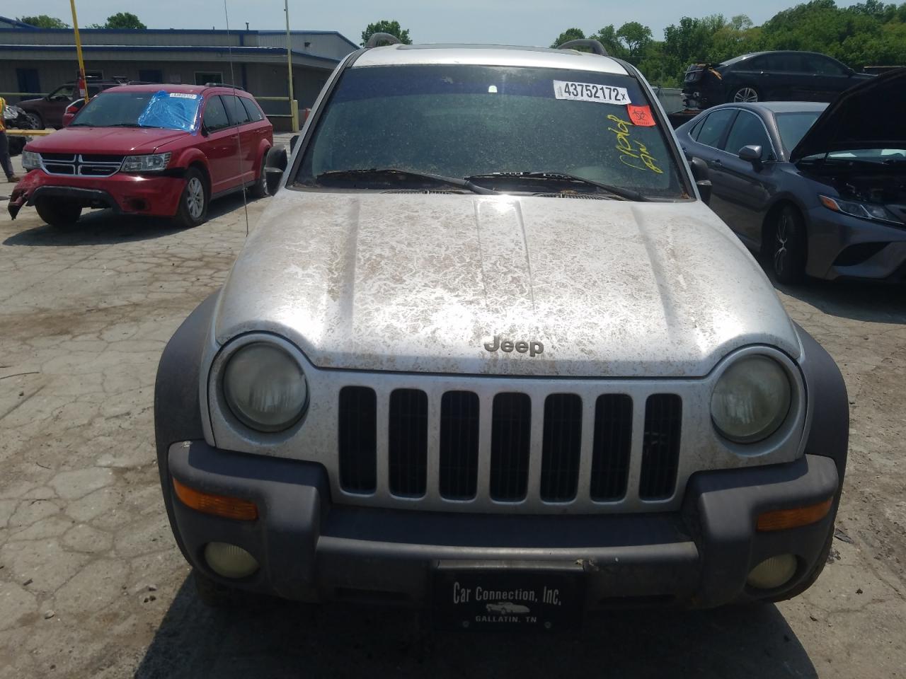Photo 9 from auction – 2003 JEEP LIBERTY SP with VIN 1J4GL48K23W639639