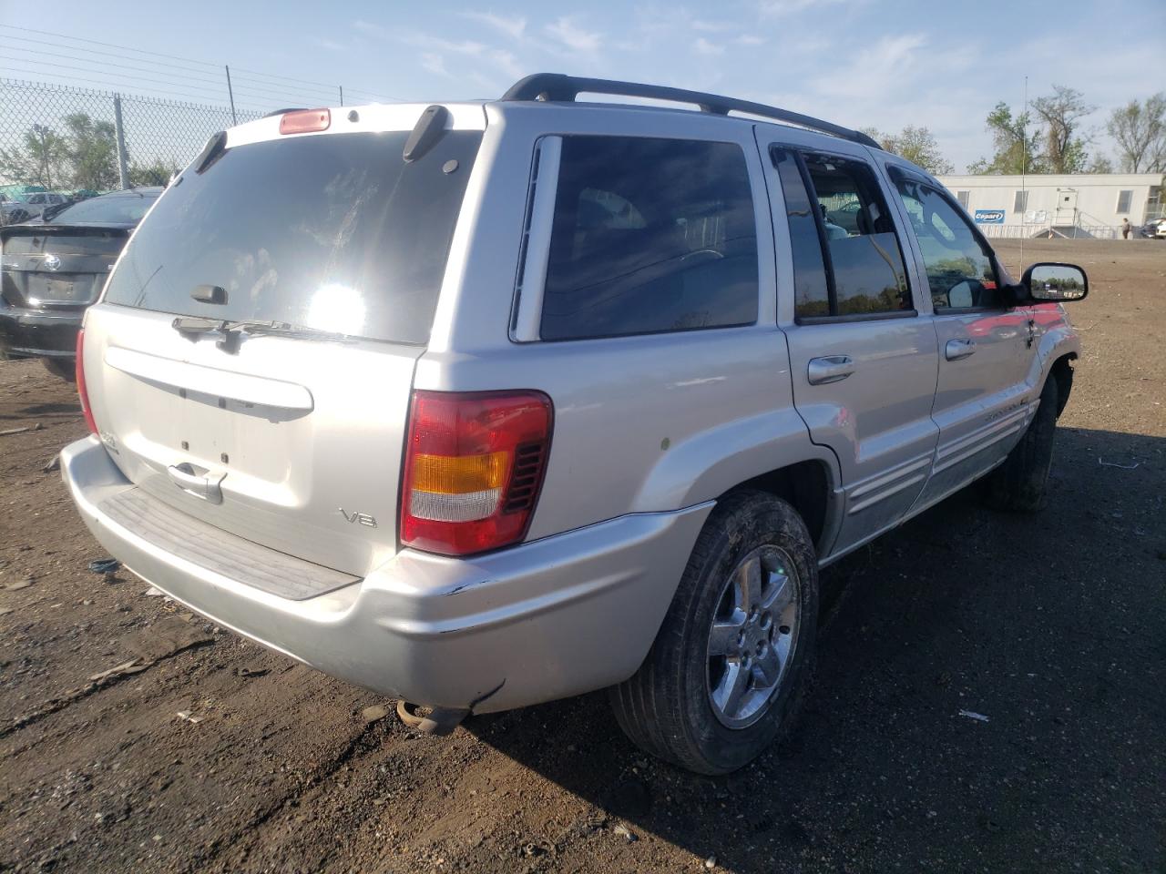 Photo 4 from auction – 2004 JEEP GRAND CHER with VIN 1J4GW58N74C365834
