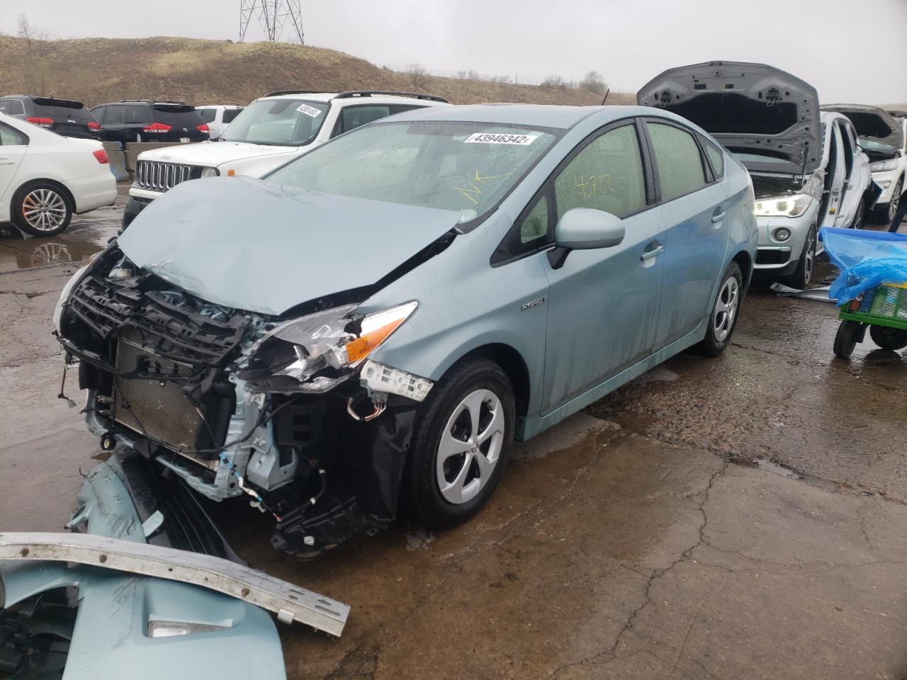 Photo 2 from auction – 2015 TOYOTA PRIUS with VIN JTDKN3DU9F1893989