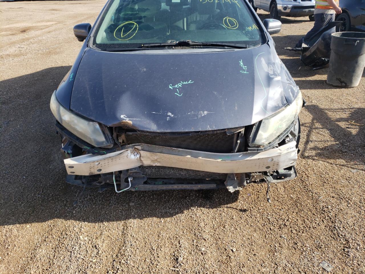 Photo 9 from auction – 2015 HONDA CIVIC EXL with VIN 2HGFB2F99FH502744