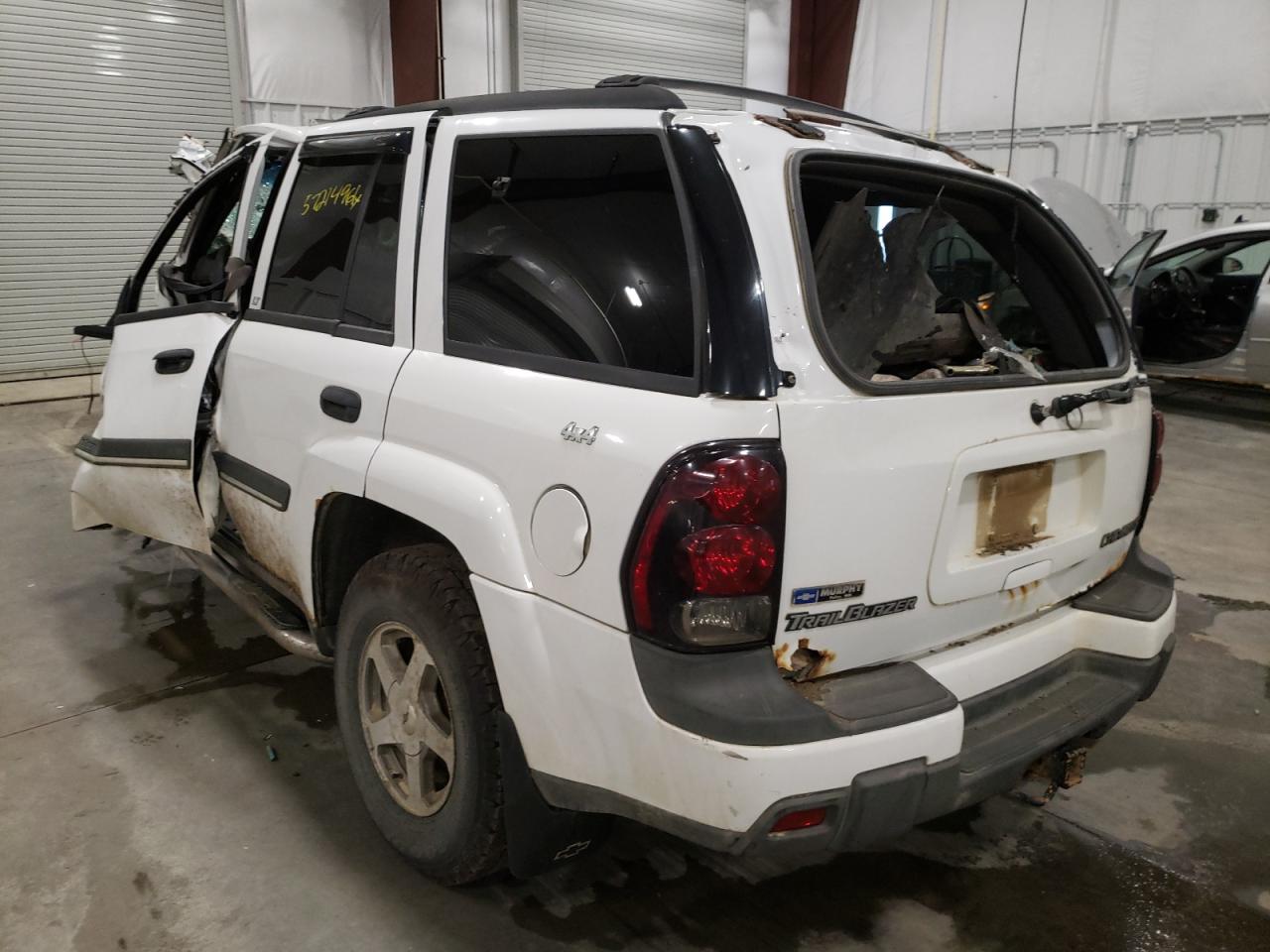 Photo 3 from auction – 2002 CHEVROLET TRAILBLAZE with VIN 1GNDT13S222258448