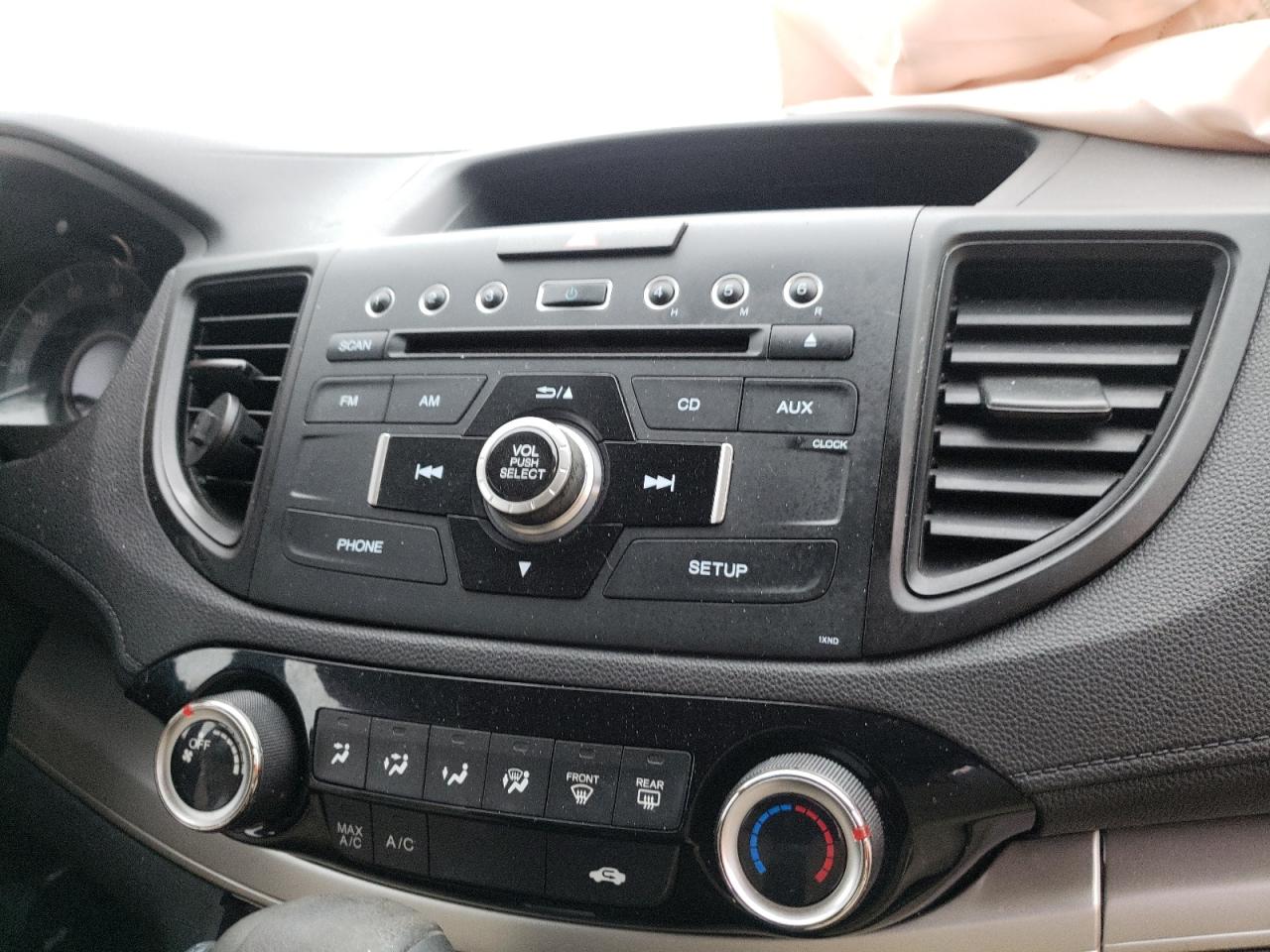 Photo 9 from auction – 2016 HONDA CR-V LX with VIN 5J6RM4H36GL122625