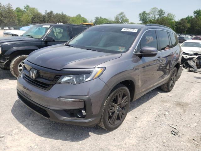 Photo 2 from auction – 2021 HONDA PILOT SE with VIN 5FNYF6H27MB063341