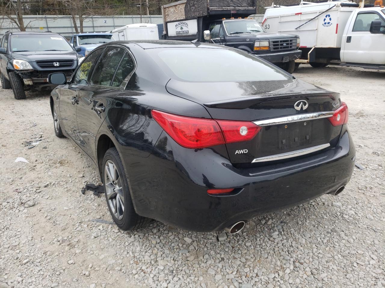 Photo 3 from auction – 2015 INFINITI Q50 BASE with VIN JN1BV7AR2FM420248