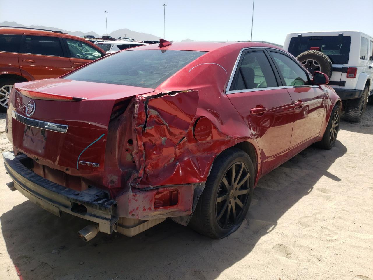 Photo 4 from auction – 2009 CADILLAC CTS with VIN 1G6DF577390137501