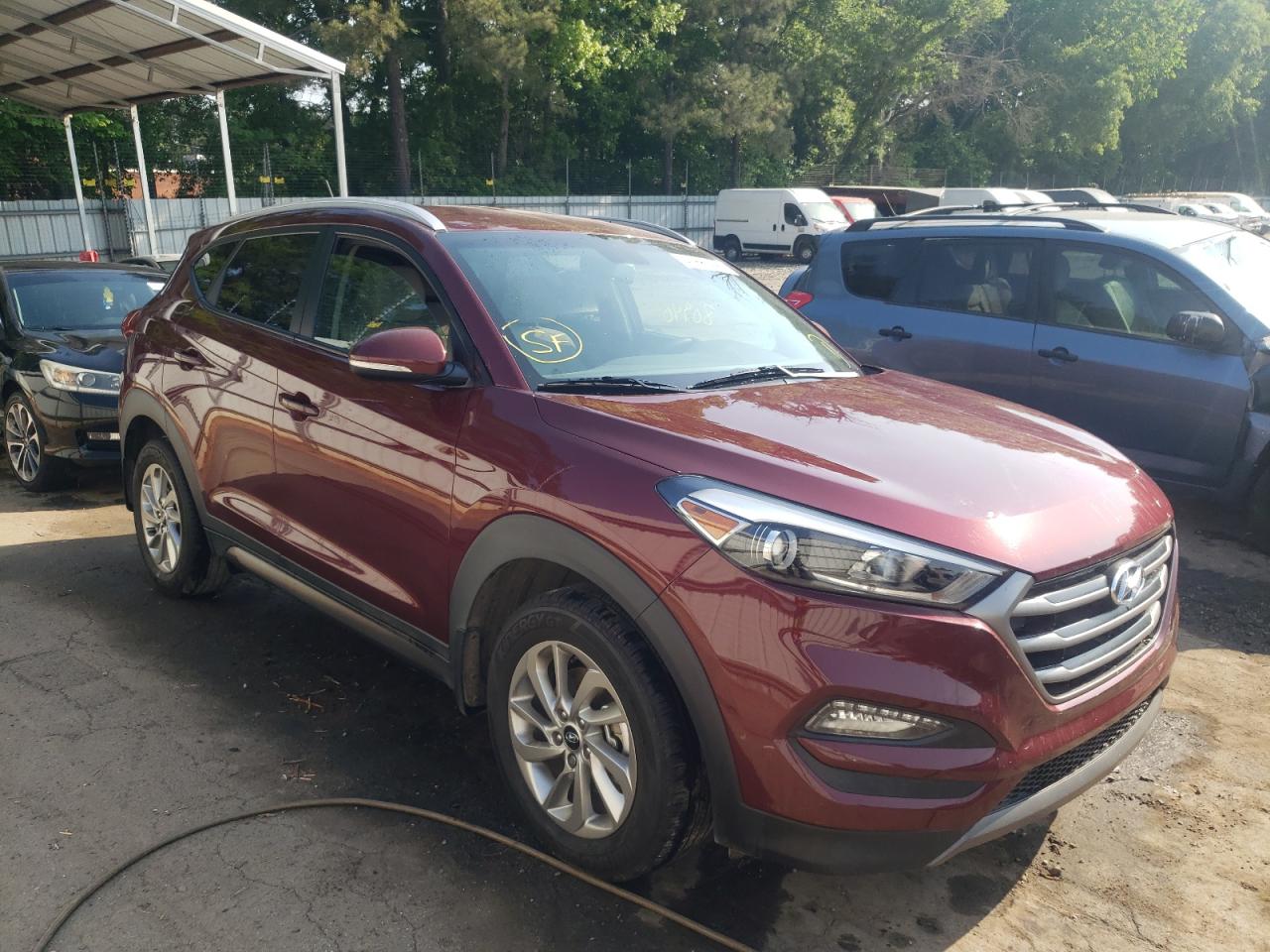 HYUNDAI TUCSON LIM 2016 with VIN KM8J33A24GU024488 - Photo from auction