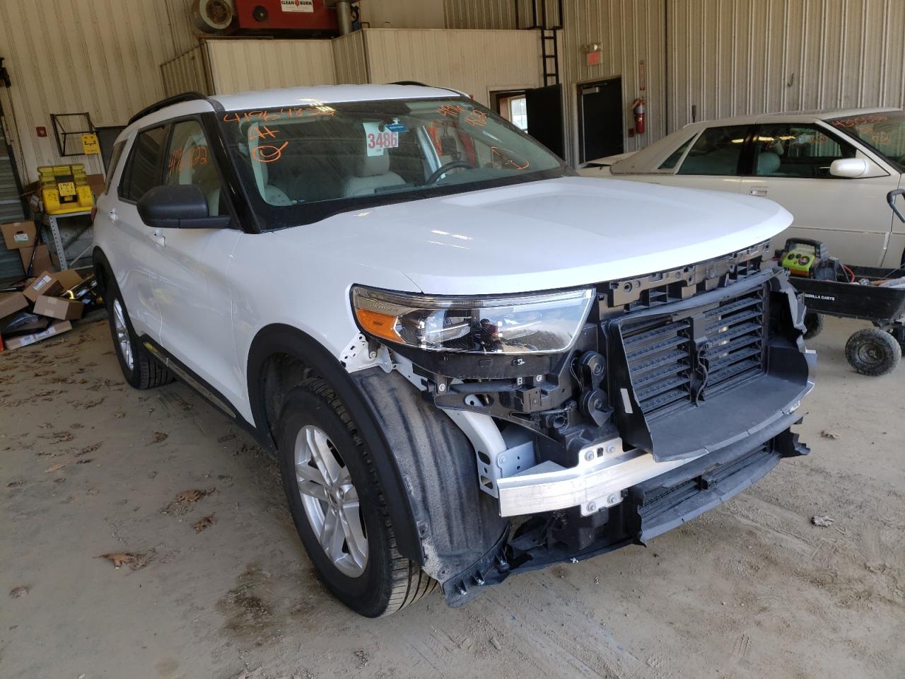 FORD EXPLORER X 2020 with VIN 1FMSK8DH6LGB44192 - Photo from auction