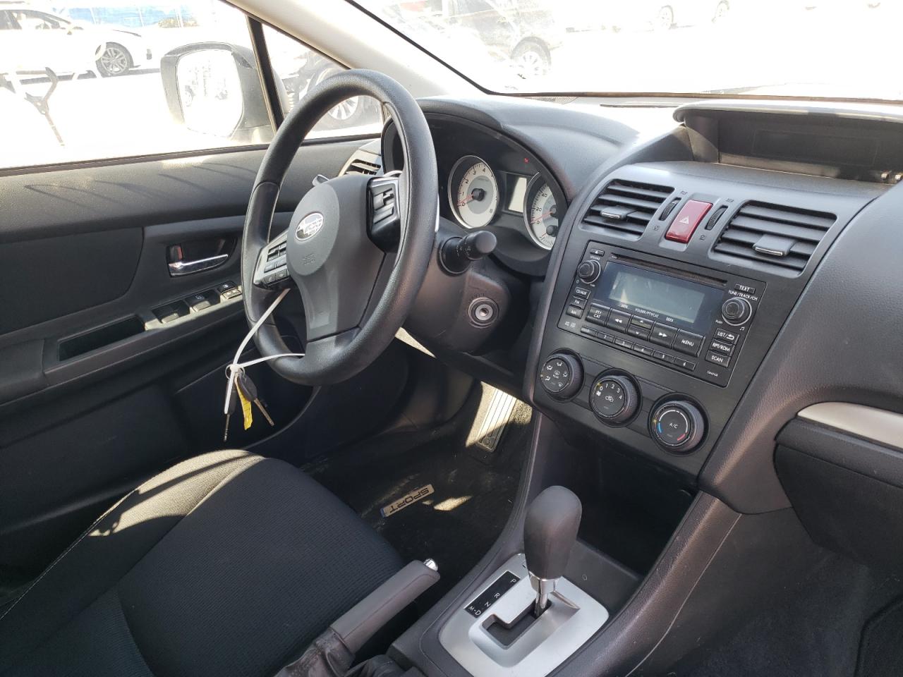 Photo 9 from auction – 2012 SUBARU IMPREZA SP with VIN JF1GPAL61CH220579
