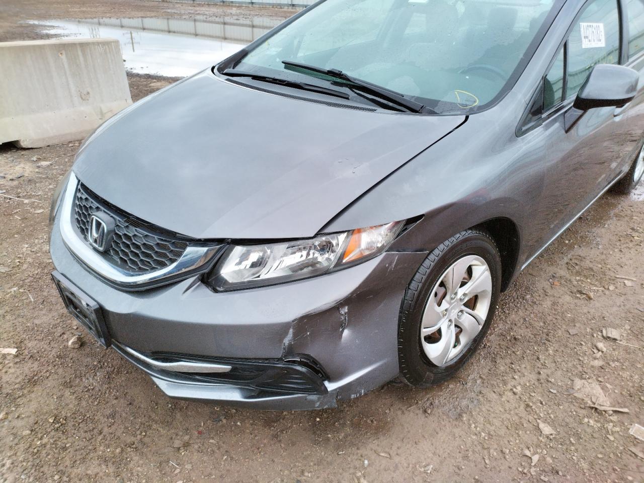 Photo 9 from auction – 2013 HONDA CIVIC LX with VIN 19XFB2F5XDE095988