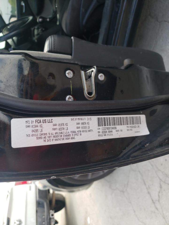 Photo 10 from auction – 2015 DODGE DART SXT with VIN 1C3CDFBB3FD300396