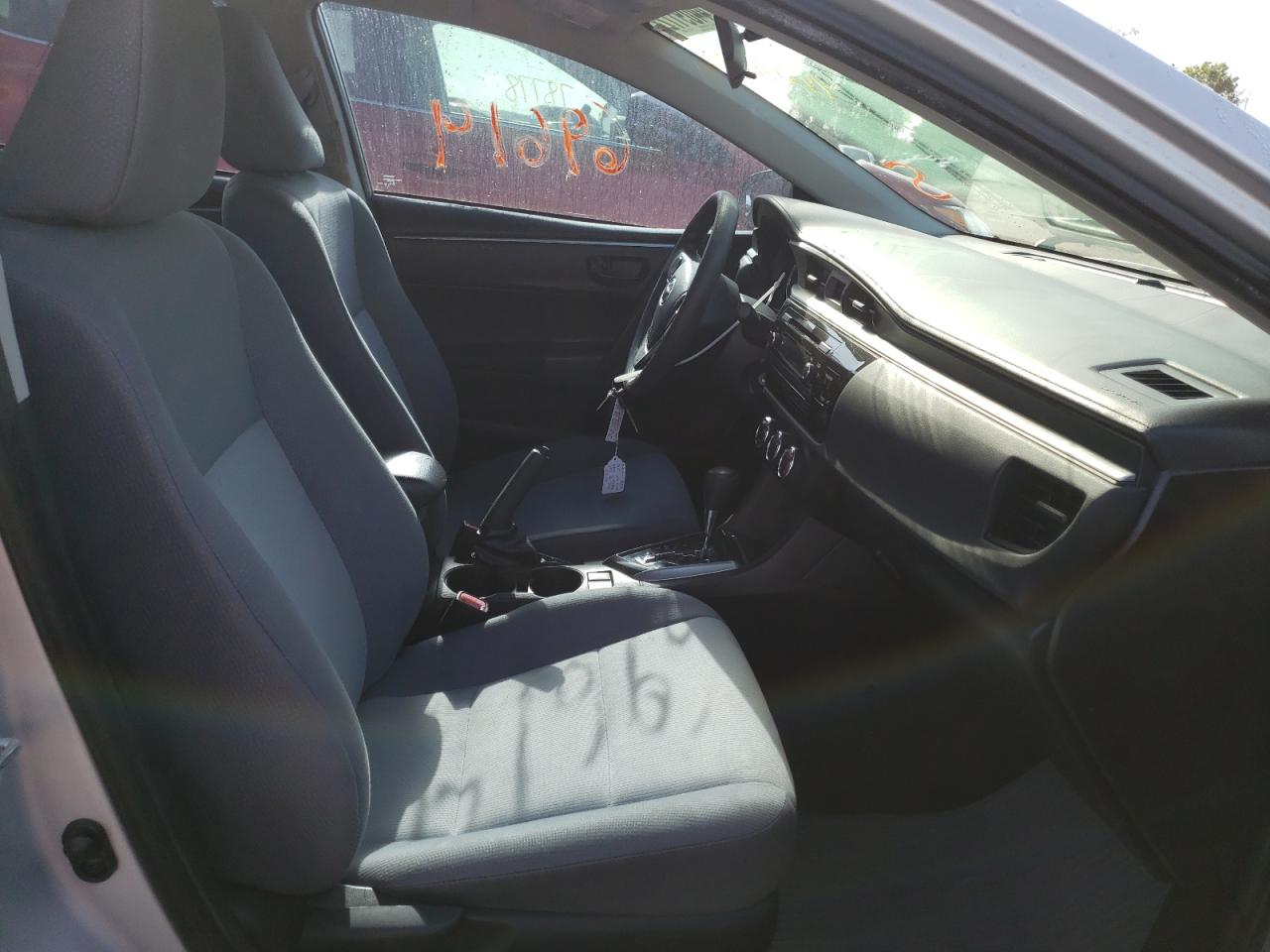 Photo 5 from auction – 2015 TOYOTA COROLLA L with VIN 2T1BURHE1FC345148