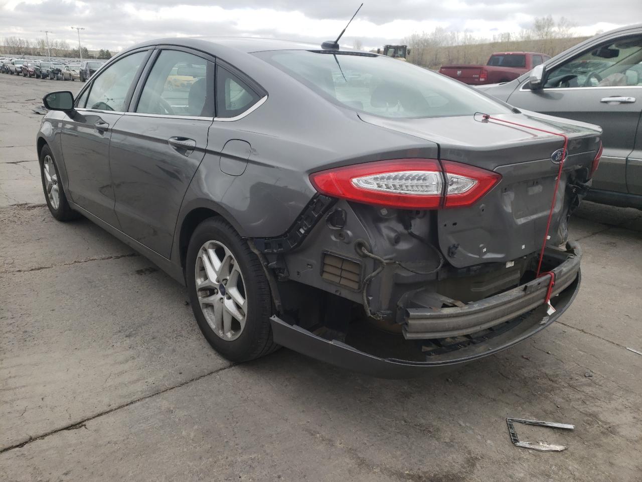 Photo 3 from auction – 2014 FORD FUSION SE with VIN 3FA6P0HD7ER268585