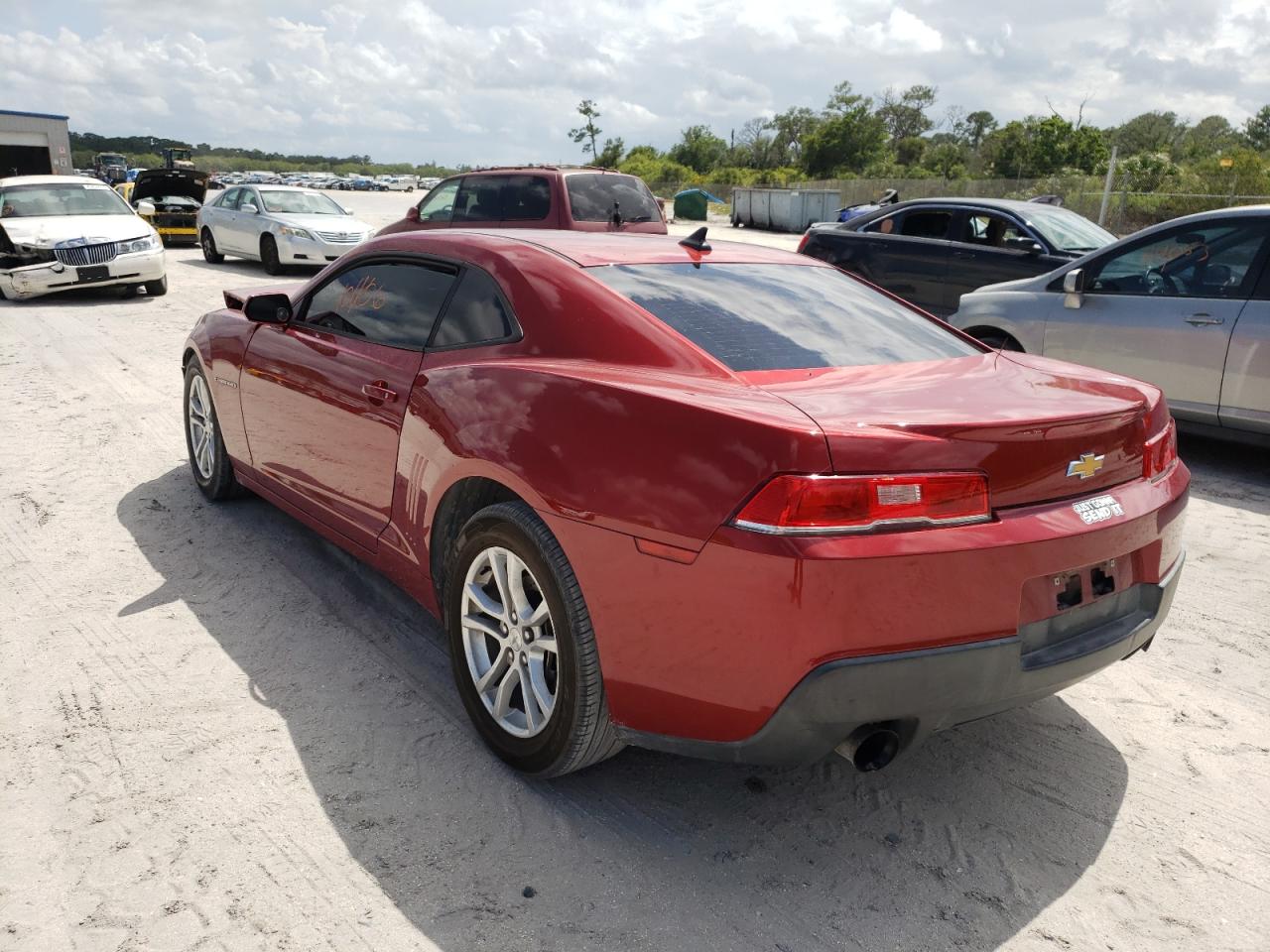 Photo 3 from auction – 2015 CHEVROLET CAMARO LT with VIN 2G1FD1E35F9213413