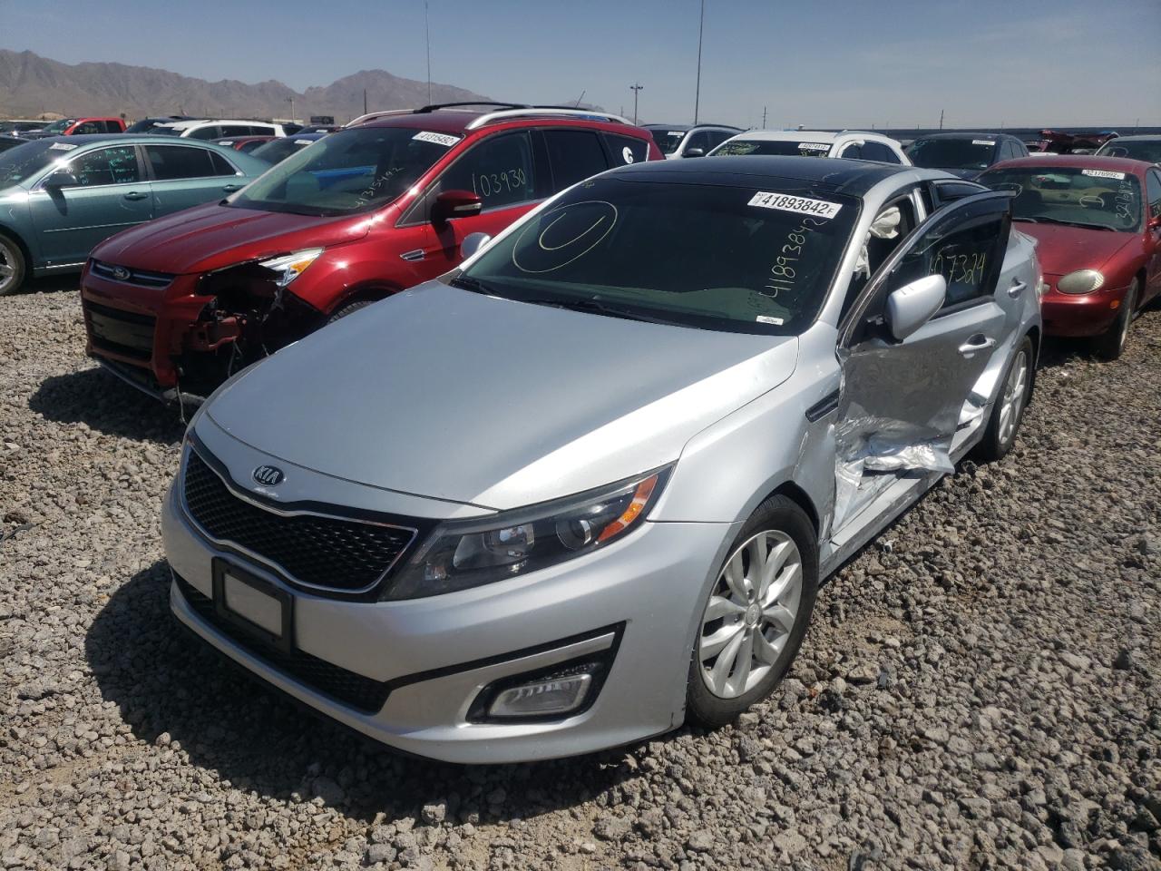 Photo 2 from auction – 2015 KIA OPTIMA EX with VIN 5XXGN4A71FG469687