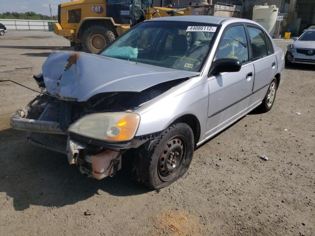 Photo 2 from auction – 2001 HONDA CIVIC DX with VIN 1HGES152X1L027711