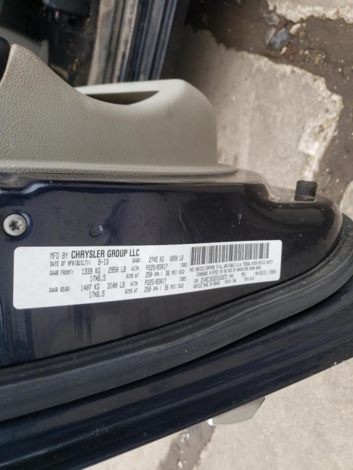 Photo 10 from auction – 2014 CHRYSLER TOWN & COU with VIN 2C4RC1BG3ER163673